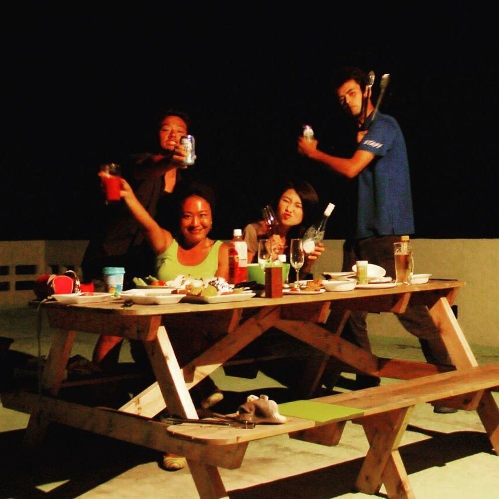 Guesthouse Seagull Village Motobu Bagian luar foto